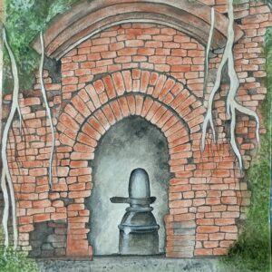 An abandoned temple
