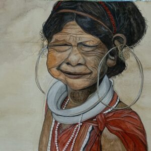 The tribal lady